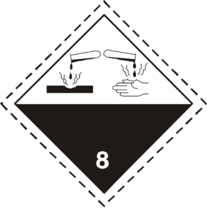 level 8 corrosive