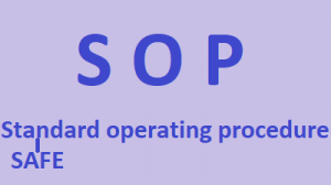 Standard operating procedure