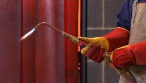 flash back in gas cutting