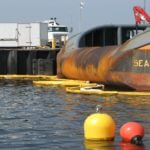 Water transport of hazardous chemical