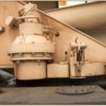 swing lock and break of crane