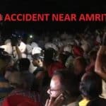 TRAIN ACCIDENT NEAR AMRITSAR PUNJAB