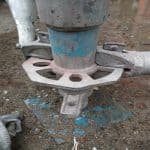 Ring lock system in scaffolding