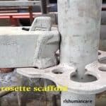Rosette system in scaffolding