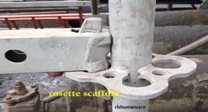 Rosette scaffold system