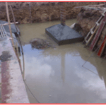 Excavation major accident picture