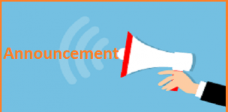 Announcement for video content