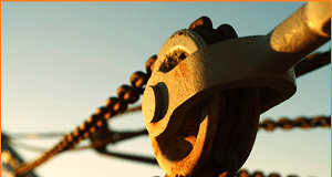 Near miss chin pulley