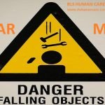 Falling object near miss