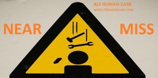 Near miss falling of object