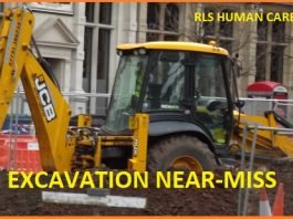 EXCAVATION NEAR MISS