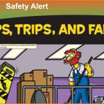 Safety Alert slip, Trip And falls