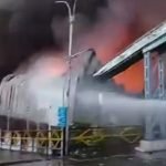 Fire in berger paint