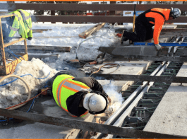 Winter construction safety topics