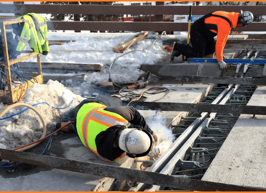 Winter construction safety topics