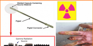 Radiography safety at construction site