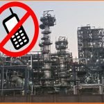 Why mobile fone not allowed in oil refinery