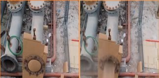 Cardboard Blasting safety in construction