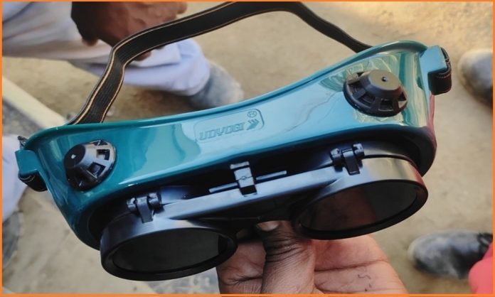 DIN Value of gas cutting goggle