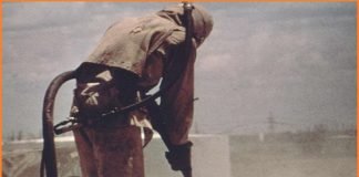 Grit blasting safety