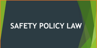 SAFETY POLICY LAW IN INDIA