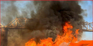 Fire accident in india