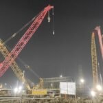 Piling safety at construction site