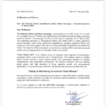 National Safety Day 2025 THEME Safety & Well-being Crucial for Viksit Bharat