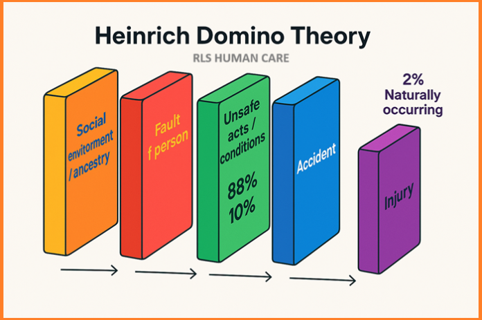 Understanding the Heinrich Domino Theory A Foundation of Industrial Safety Heinrich Domino Theory, proposed by H.W. Heinrich in the 1930