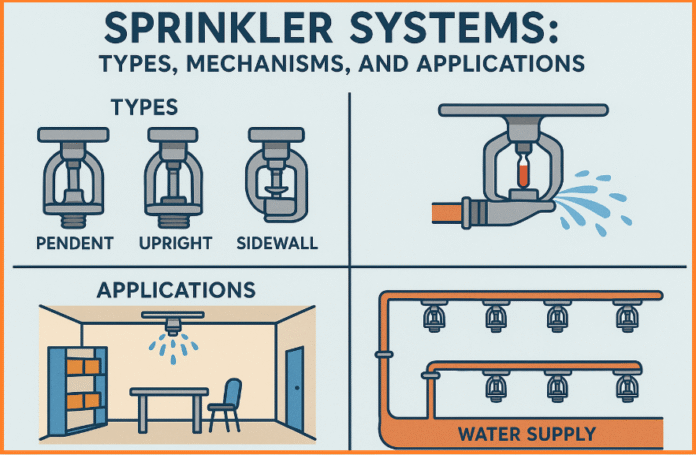 Sprinkler Systems Types, Mechanisms, and Applications
