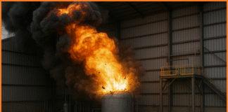 A Confined Vapor Cloud Explosion (CVCE) is one of the most dangerous types of explosions that can occur in industrial environments, especially in facilities dealing with flammable gases, liquids, or che