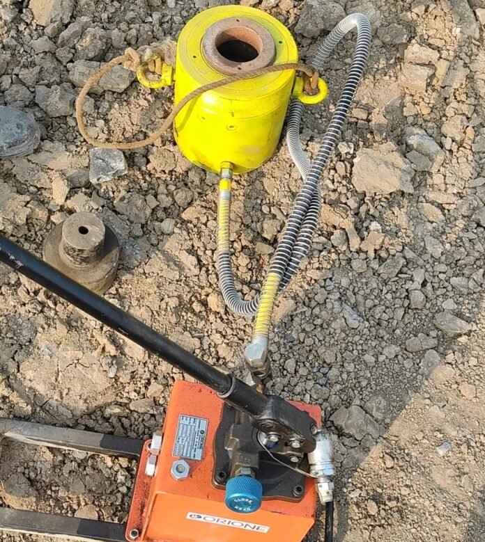 Hazards and Safety Precautions – Soil Compression Test Using Hydraulic Jack