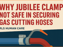 Using a jubilee clamp on a gas cutting hose may seem convenient, but it is dangerous, unapproved, and a major fire risk. Gas systems demand specialized equipment designed for airtight security and safety compliance.